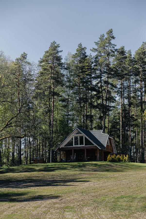 "Gaujmale" Sauna House In Nature Laukbeitini Eksteriør bilde
